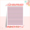 Cartela de Adesivos-Washifake listrinha lilás